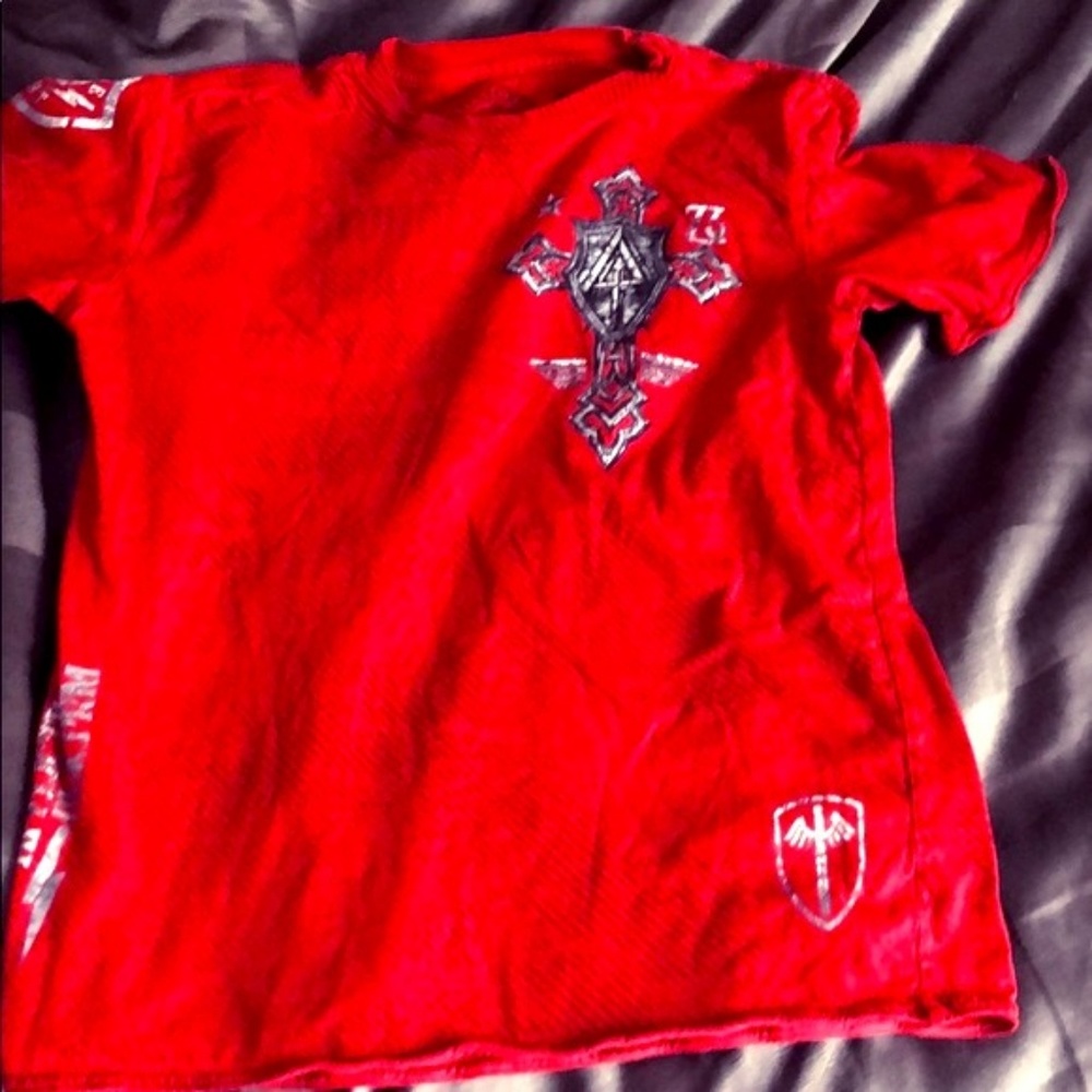 Red Affliction T-shirt tshirt T shirt for kids
